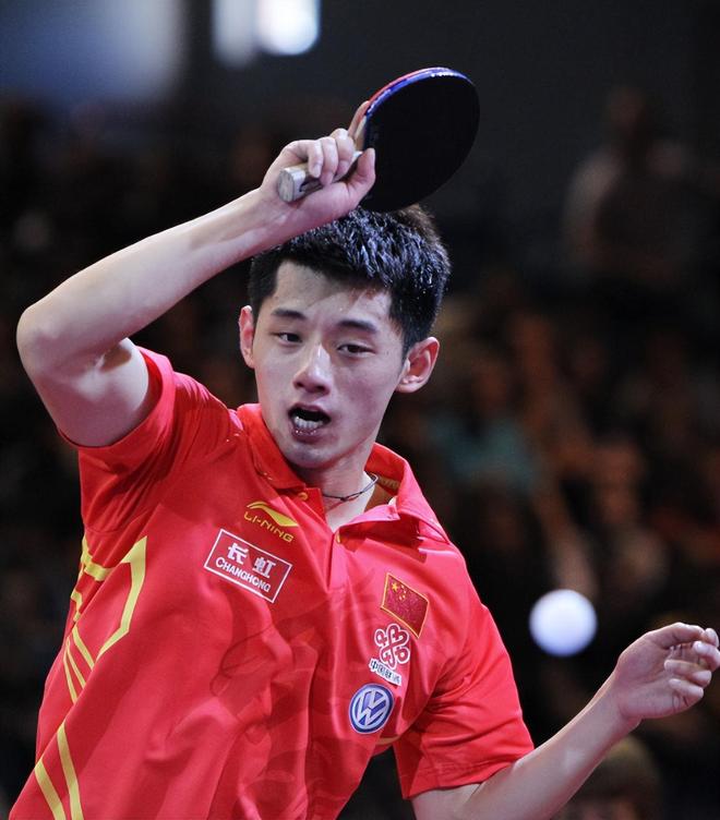 包含中国乒乓球队碾压韩国乒乓球队，张继科高光表现的词条